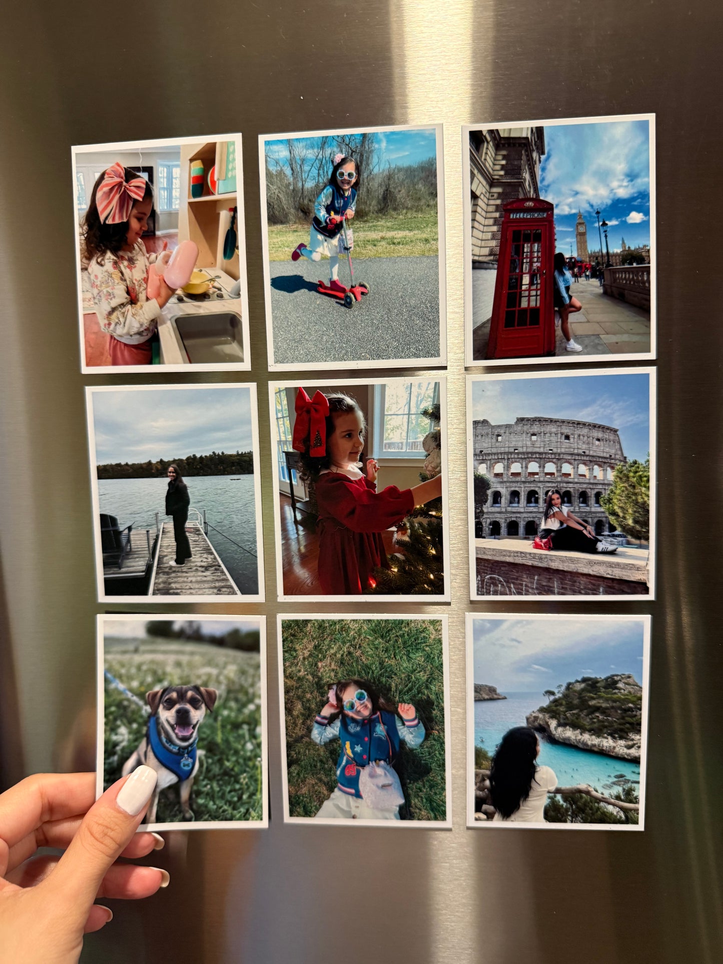 Medium Photo Magnets 2.76x3.5 (set of 9)